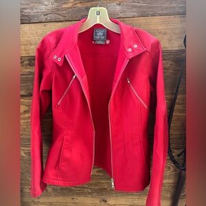 Ariat ladies small red jacket